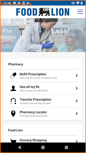 Food Lion Rx screenshot