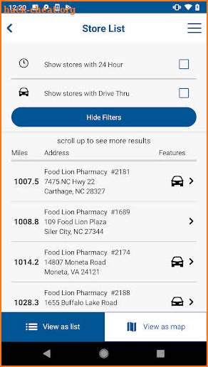 Food Lion Rx screenshot