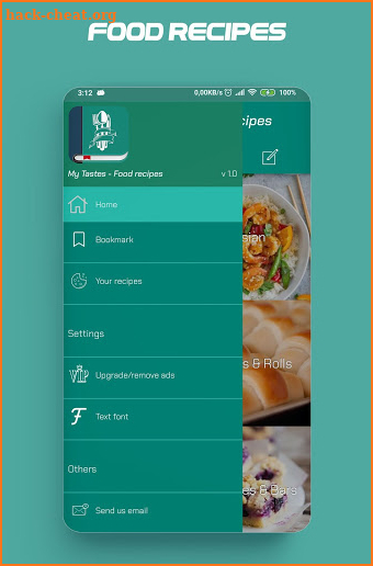 Food recipes, make your food plans screenshot