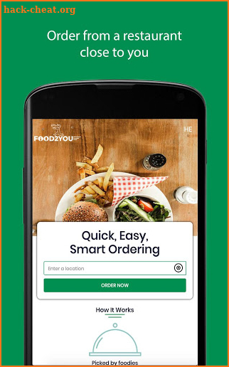 Food2You - Food Ordering and Delivery screenshot