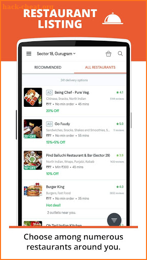 foodpanda: Food Order Delivery screenshot