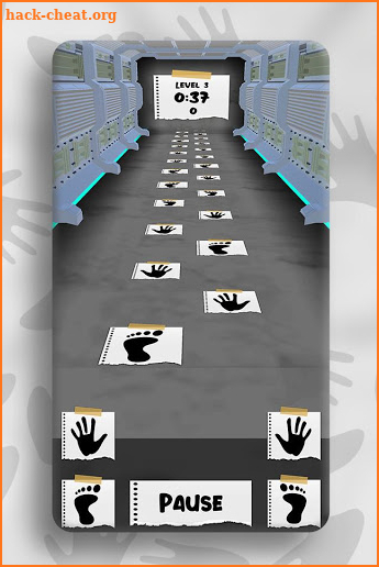 Foot Print Game Challenge screenshot