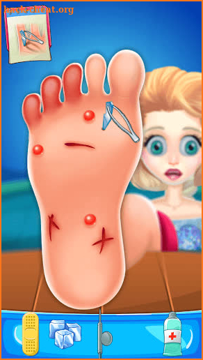 Foot Surgery Doctor Care Game! screenshot