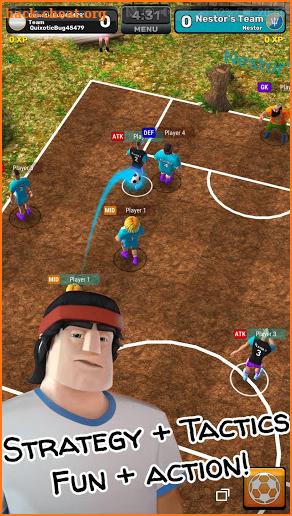 Football Clash Arena 2018: Free Football Strategy screenshot