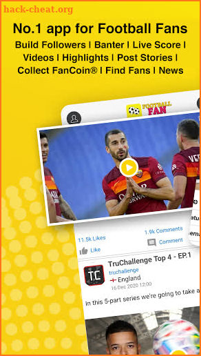 Football Fan - Score, Videos, Banter, Find Fans screenshot