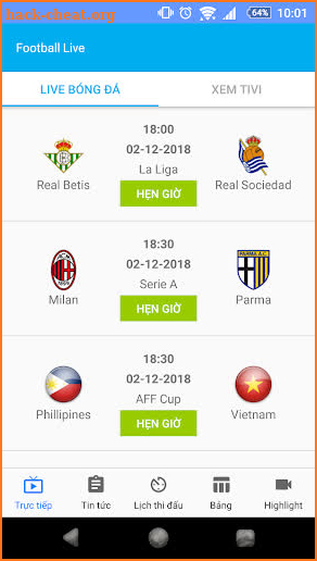 Football HD - bóng đá trực tiếp, live football screenshot