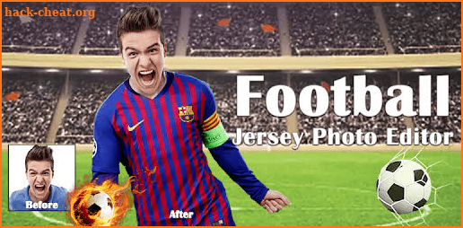 Football Jersey Maker Photo Editor screenshot