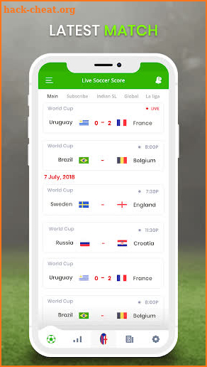 Football Live Score : Latest News & Live Score screenshot