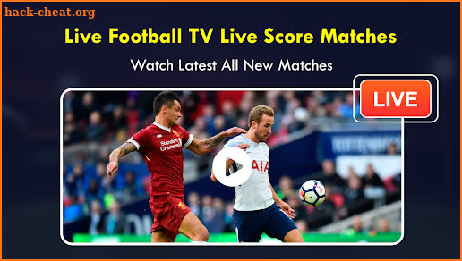 Football live TV App screenshot