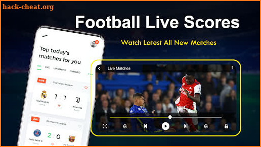 Football live TV App screenshot