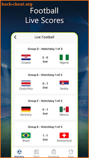 Football Live Tv Online Soccer screenshot