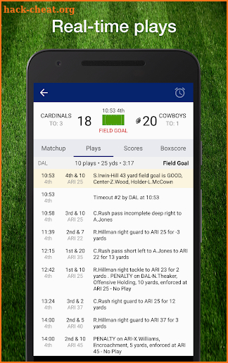 Football NFL 2018 Live Scores, Stats, & Schedules screenshot