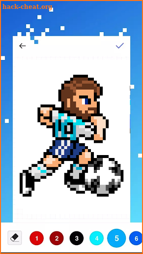 Football Pixel Art - Color By Number screenshot