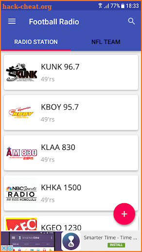 Football Radio screenshot