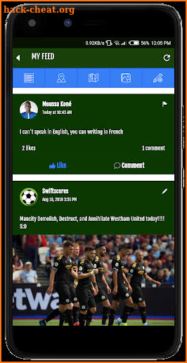 Football Soccer Livescore / Goal by Swiftscores screenshot