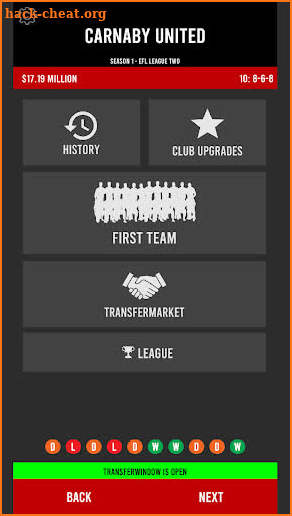 Football Squad Manager screenshot