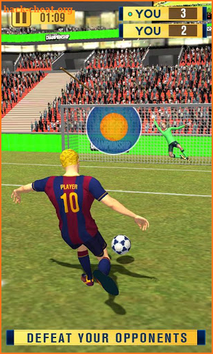 Football Strike Game -3D Soccer Kick 2019 screenshot