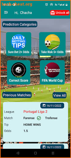 Football Tips Predictions screenshot