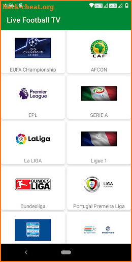 Football TV Live App screenshot