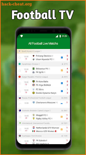 Football TV Live Streaming HD screenshot