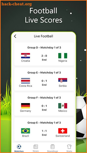 Football TV Live Streaming HD screenshot