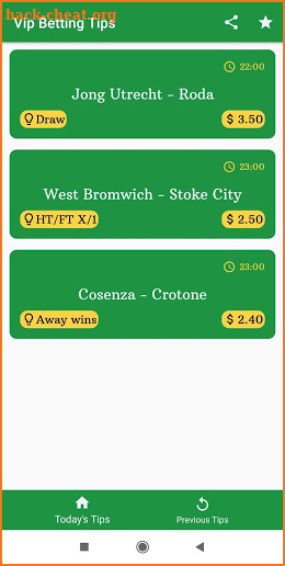 Football Vip Betting Tips screenshot
