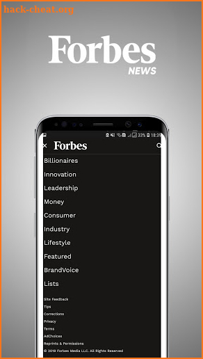 Forbes News screenshot