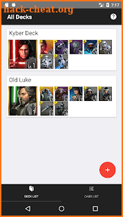 Force Arena Deck Manager screenshot