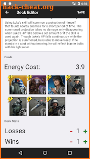 Force Arena Deck Manager screenshot