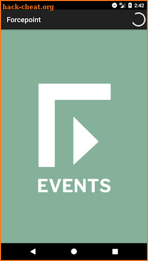 Forcepoint Events screenshot