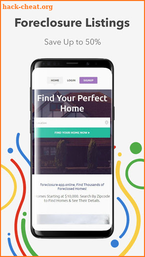 Foreclosure Listing App screenshot