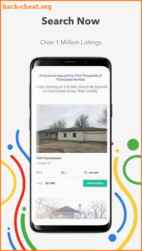 Foreclosure Listing App screenshot