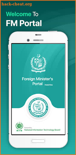 Foreign Minister's Portal screenshot