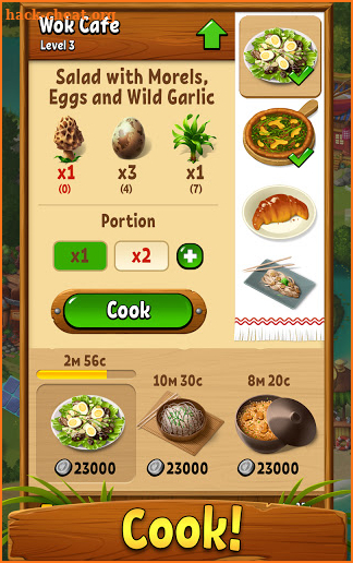 Forest Bounty — restaurants and forest farm screenshot