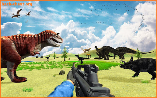 Forest Dinosaurs Sniper Safari Hunting Game screenshot