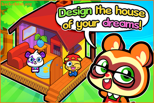 Forest Folks - Cute Pet Home Design Game screenshot