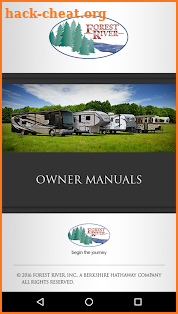 Forest River RV Owner's Kit screenshot