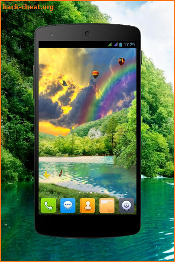 Forest Waterfall PRO Live Wallpaper screenshot