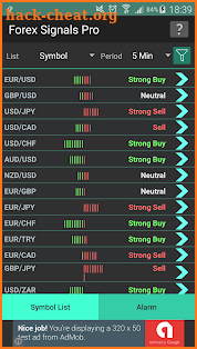 Forex Signals Professional screenshot