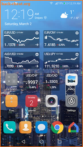 Forex Widget screenshot