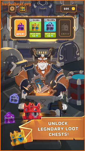 Forge Titans: Idle RPG Clicker screenshot