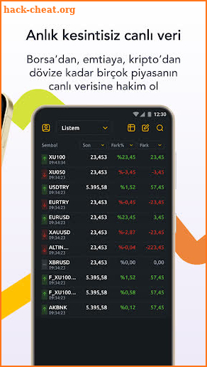 ForInvest: Canlı Borsa screenshot