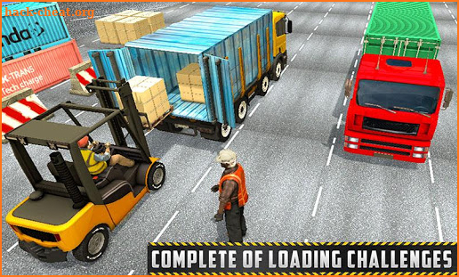 Forklift Simulator Cargo Transport Driving Games screenshot