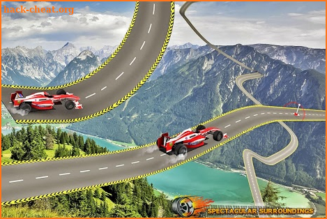 Formula Car Stunt  Race screenshot