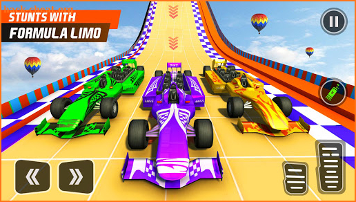 Formula Limo GT Car Stunts:Formula Car Racing Game screenshot