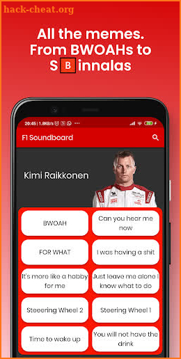 Formula Soundboard screenshot