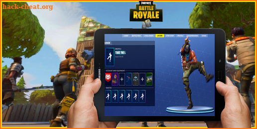 Fornite dance of the challange winguidev screenshot