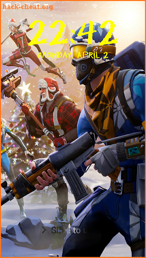 FORT Battle Royal Lock Screen screenshot