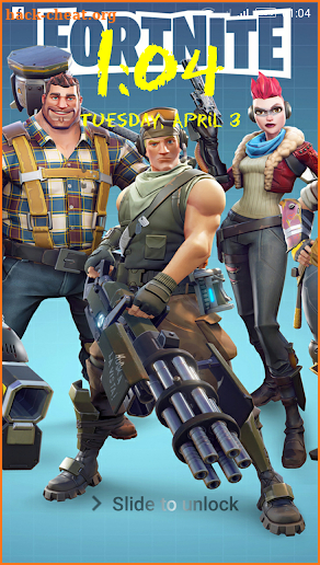 FORT Battle Royal Lock Screen screenshot