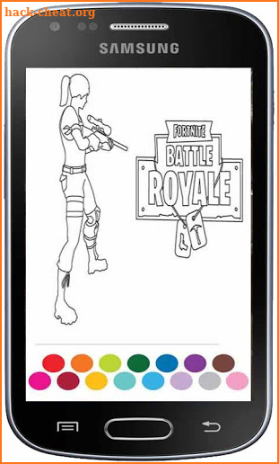 Fortnite Coloring Book screenshot